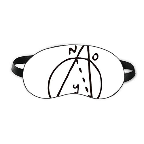 Тригонометрическая Математика Векторна Илюстрация на Щит За Сън Мека Нощна Превръзка На очите Сянка на Кутията