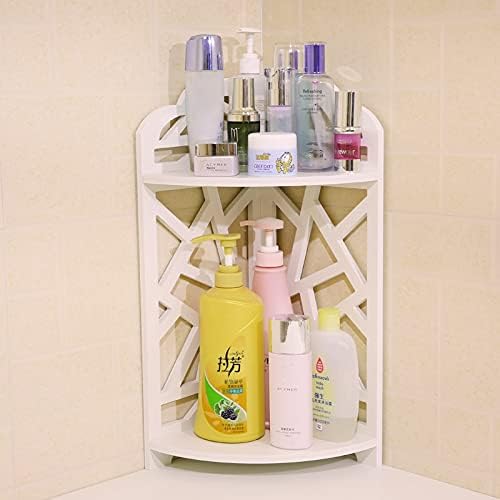 Anncus Креативна полици за съхранение на козметика в банята малък настолен рафтове за съхранение на дреболии Кутия за съхранение - (Цвят: 7865)