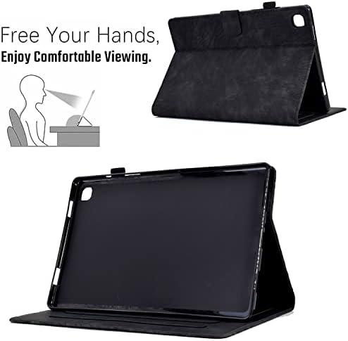 Защитен калъф Ретро калъф за таблет съвместима с Samsung Galaxy Tab A7 T500 / T505 (2020 г.), 10,4-инчов калъф, Висококачествена
