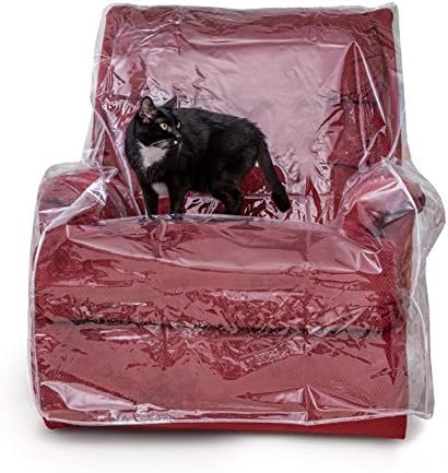 Пластмасов калъф за люлеещи се столове Besti за домашни любимци - Защита на столове от кучешка и котешка урина, кожа, вълна, ухапвания, драскотини - Сверхпрочный Дебел ?
