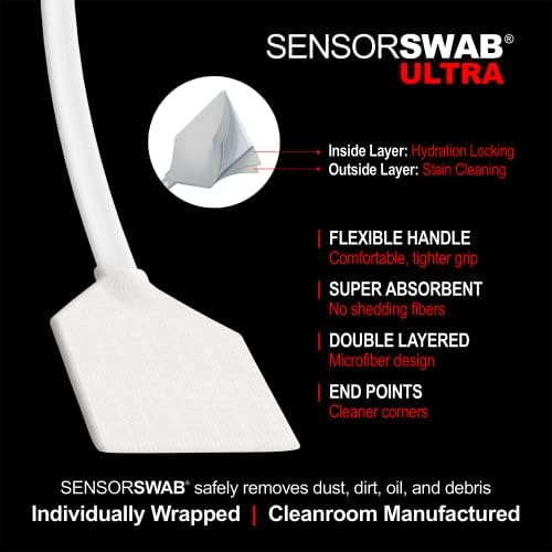 Sensor Swab 24mm Ultra Swabs - Тампони за почистване на сензори, камери за почистване на полнокадровых slr и DSLR камери. Canon, Nikon, Sony - Средство за премахване на прах и масло от сензор?