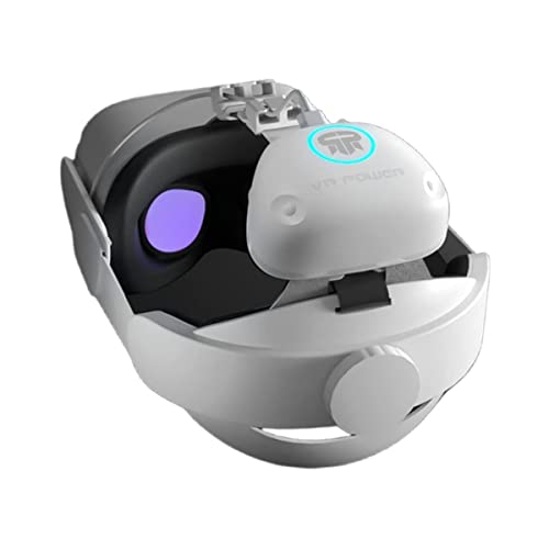 Rebuff Reality VR Power 2 капацитет 10000 ма с каишка на главата си - Най-издръжливи батерии за Oculus Quest 2 / Meta