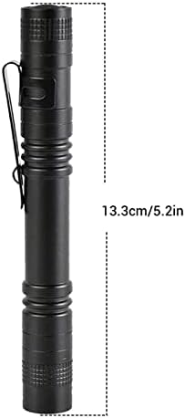 Gegong 2 бр 1000LM XPE-R3 led Фенерче Мини-Зажимная Лампа за Фенерче-писалка (13,3 см)