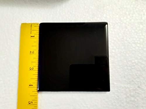 Черни керамични плочки Bullnose 4,25 инча С тапицерия квадратна форма, 4x4 инча American Olean Гланц Кутии по