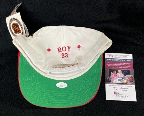 Патрик Рой подписа бейзболна шапка Монреал Канадиенс JSA COA - бейзболни Шапки НХЛ с автограф