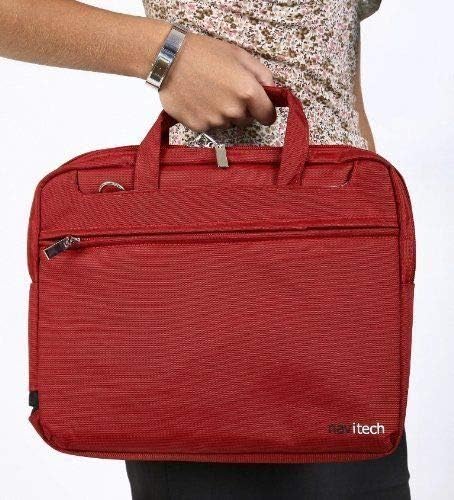 Калъф / чанта за таблет Navitech Red, който е Съвместим с графичен таблета HUION H950P