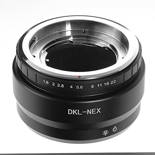 Адаптер за закрепване на обектива Fotga за обектив Retina Schneider DKL, Съвместим с камера Sony E-Mount NEX-3C