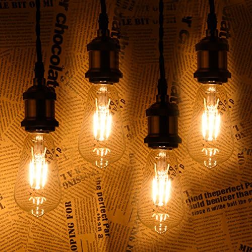 Едно парче Лампа INNOCCY С Unibody Жак E26/E27, Ретро Промишлен Окачен лампата на Едисон, Керамична Лампа, Цвят Античен Месинг,