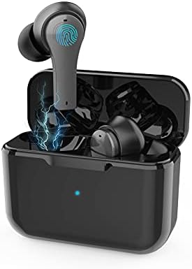 Безжични слушалки JOYHOOSH, Bluetooth Слушалки с активно шумопотискане, ушите Bluetooth 5.1 с микрофон,, Безжична стерео