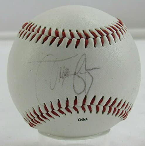 Хуан Гузман Подписа Автограф Rawlings Baseball B121 - Бейзболни Топки С Автографи