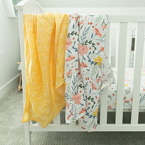УКРАСЕНИ с МЕКА ЛУКС Муслиновые одеяла за свободни бебета премиум-клас 2 опаковки |Големи 47x47 инча | от памук