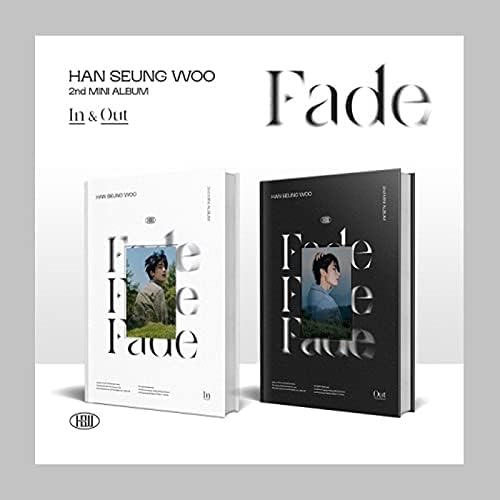 Victon Han Seung Woo Fade 2-ри мини-албум, комплект от 2 версии на CD + 100p Книга + Хартия за текстове на песни + 1p фотокарточка