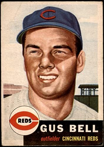 1953 Topps # 118 Гас Бел Синсинати Редс (Бейзболна картичка) ТНА Редс