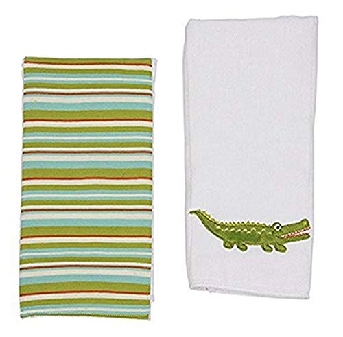 Подаръчен Комплект Кърпички за Двойна Оригване Maison Chic, Гари Алигатор
