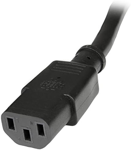 StarTech.com удължителен кабел за тежки условия на експлоатация с дължина от 3 фута (1 м), черен удължител
