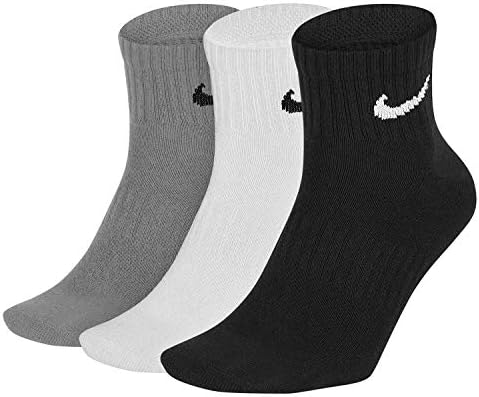 Ежедневни леки спортни чорапи Найки Унисекс за екипажа (3 чифта)