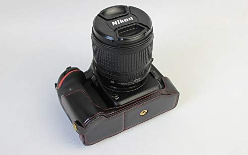 Версия за Canon PowerShot G5X ii с Откриващото Долната Част от своята практика-чанти от Изкуствена Кожа Наполовина за Фотоапарат