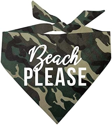 Плажната лятна кърпа за кучета Please (32 Лилаво, един размер)
