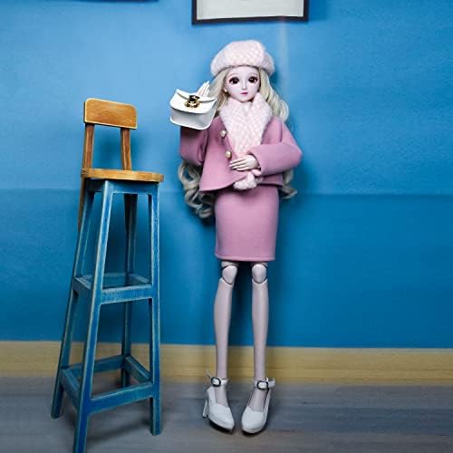 Proudoll 1/3 Кукла BJD 60 см 24 инча, кукли SD с шаровыми панти, Подвижни Фигурки, Мода Момиче на Франсис, Взема