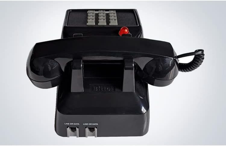 Класически кабелен телефон Ретро Регулатор на силата на звука стационарен телефон с много силна мелодия на звънене за възрастни