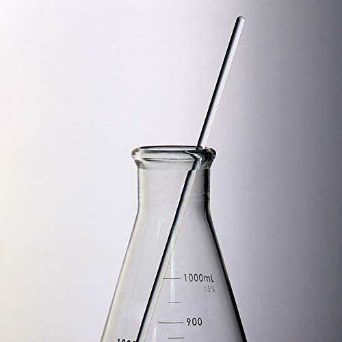 Стъклени пръчици за разбъркване ULAB Scientific, Дължина 300 мм и диаметър 5 мм, Материал стъкло, Опаковка от 6 броя, UMP1002