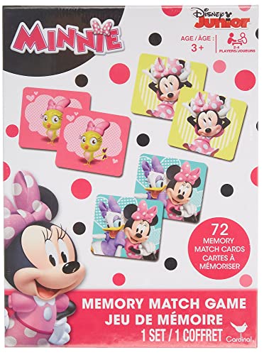 Disney Minnie Mouse памет Игра - Игра със снимки от 72 карти памет с Мини маус и Дейзи, играта на концентрацията на вниманието