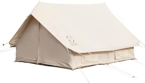 Кемпинговая палатка S ' more, Глампинговая палатка от futon платна Tc с капацитет до 4 души, Голяма и просторна