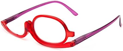Amorays 2 Опаковки Очила за четене грим за Жени с Пружинным тръба на шарнирна връзка, Увеличаване на Козметични Очила