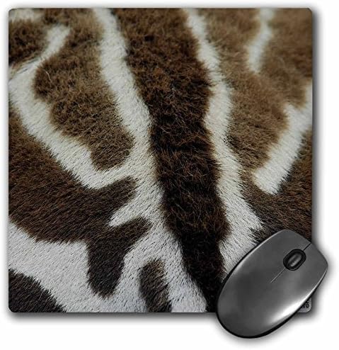 3dRose LLC Детайл от кожата на обикновения подложка за мишка Zebra с размери 8 x 8 x 0,25 инча (mp_9861_1)