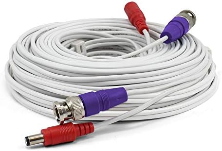 Коаксиален кабел Swann BNC за система за видеонаблюдение с камера на Сигурността, Удлинительные Силови кабели
