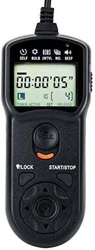JJC Intervalometer Таймер, Дистанционно Управление с едно Спускане затвора за Sony A6000 A6100 A6600 A6500 A6400 A6300 А1,
