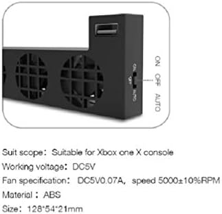 Solustre USB Охлаждащ вентилатор за конзолата Xbox One X охладителната Система с 3 Охлаждающими Феновете на Външна USB-система