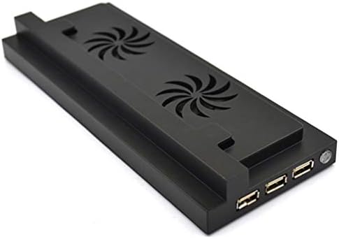 Solustre USB Охлаждащ вентилатор за системи за охлаждане на конзолата Xbox One X с 2 Охлаждающими Феновете на Външна USB-система за охлаждане за конзоли за игри