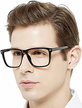 MARE AZZURO Извънгабаритни Очила За Четене Мъжки Модни Големи Квадратни Ридеры 1.0 1.25 1.5 1.75 2.0 2.25 2.5 2.75 3.0 3.5 4.0 5.0 6.0
