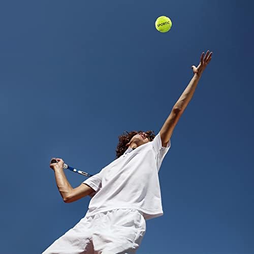 Спортни Тенис Топки, Спортни Топки за Тенис, Спортни топки за Тенис с мрежесто чанта за лесно транспортиране, Топки