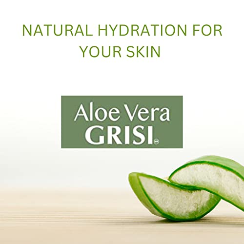 GRISI Aloe Vera Крем, Овлажняващ крем за всички типове кожа, обогатен с алое Вера Крем за лице за овлажняване и регенериране