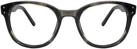 ProEyes Жар, Ацетатные Очила за четене, блокер прогресивен синя светлина, с антирефлексно покритие, Горна леща с включването