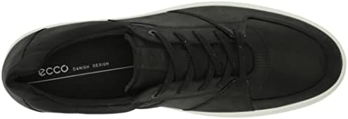 Мъжки меки класически обувки ECCO, Черно нубук, 11-11,5