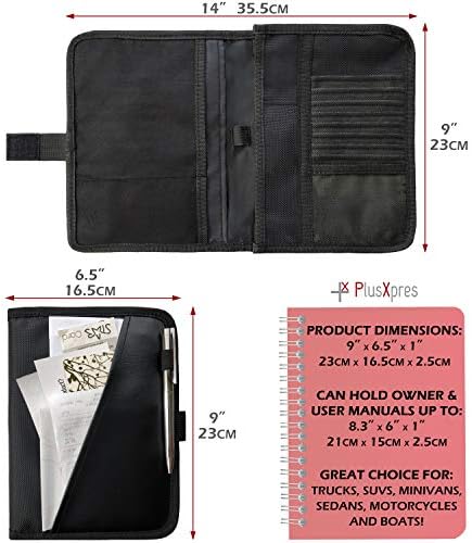 Органайзер за жабка - Държач за документи в кола - Калъф за ръководства за потребителя - в Чантата за съхранение