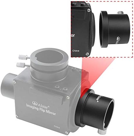 Адаптер за огледално-рефлексен фотоапарат Alstar 1.25 Imaging Flip Mirror - преобразува вътрешната резба T-2 в стандартен