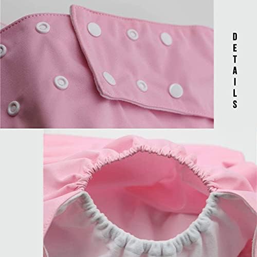 Текстилен Пелена KaWaii Бебе за възрастни с 1 Вложка /Регулируем многократна употреба за грижа за Инконтиненция, Защитно