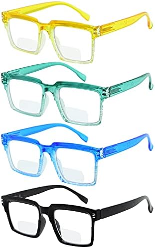 Eyekepper 4-pack Бифокални Очила за четене за Жени - Дамски Стилен Бифокални Ридеры +1.50