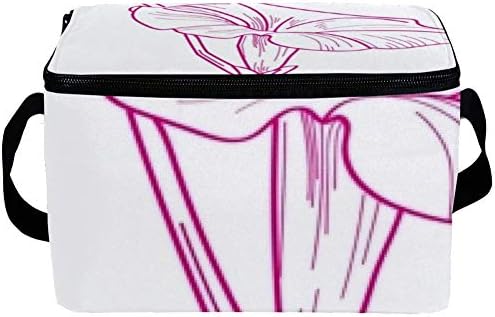 Фланец Обяд-Бокс, Изолирано Кутия за Bento за Мъже И Жени, многократна употреба Ведерко за Обяд с пагон, Горда