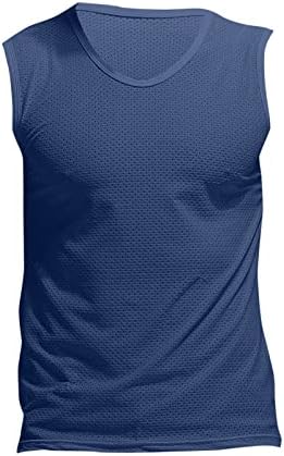 Мъжки Летни Дишаща Тениска От Ледената покривка от естествена Коприна, Без Ръкави, Забавни Фитнес Движение С