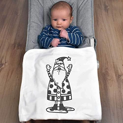 Памучни Бебешки одеяла /Шал Azeeda Щастлив Дядо Коледа (BY00026561)