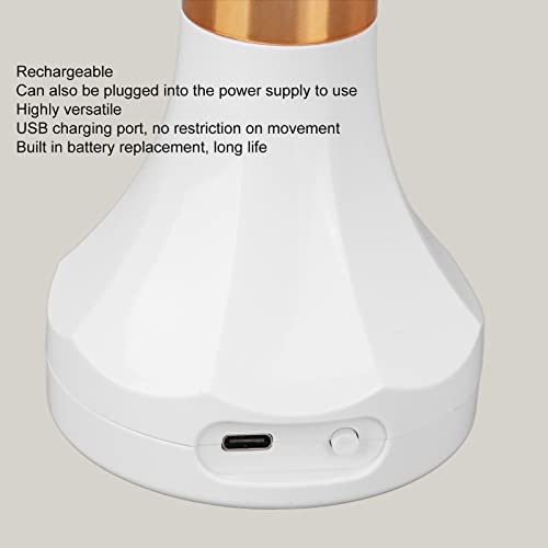 UV Лампа За Гел за нокти, Гъвкави Настолни Лампи с Мощност 18 W, Акумулаторна, Регулируеми Под Ъгъл LED USB, Устойчиво на UV-Лампа за Дизайн на ноктите с 6 Лампи, Лампа за Втв?