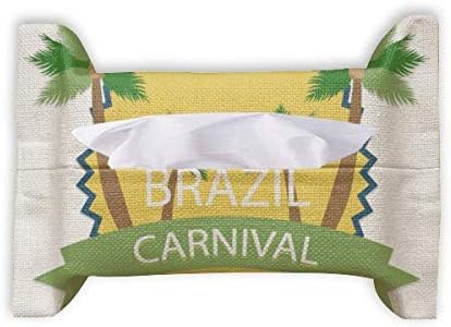 Празнувайте Бразилски Карнавал Хартиена Кърпа, Кърпа За лице, Чанта за Салфетки.