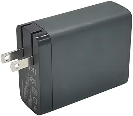 Зарядно устройство BoxWave е Съвместимо с ASUS ROG Zephyrus G15 (GA502) - Монтиране на зарядно устройство PD GaNCharge (100 W), стенно зарядно устройство Tiny PD GAN Type-C Type-A мощност 100 Вата за ASUS RO