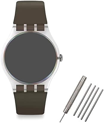 Взаимозаменяеми каишка за часовник Swatch от водоустойчив силиконов каучук за часовници Swatch 16 мм 17 мм 19 мм, 20 мм,