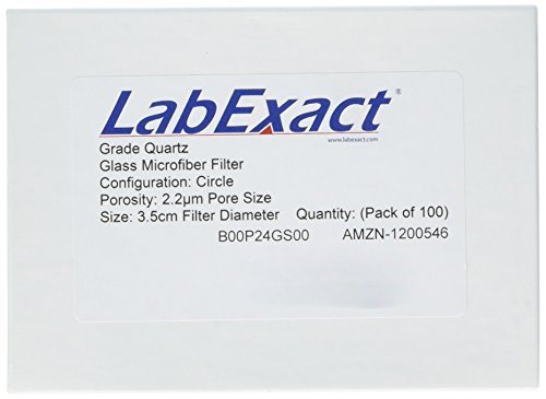 Филтър от микрофибър от кварцово стъкло марка LabExact 1200546, Высокотемпературное кварцевое стъкло, без халки,